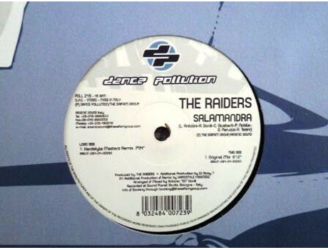 Vinil Salamandra, The Raiders Dance Pollution