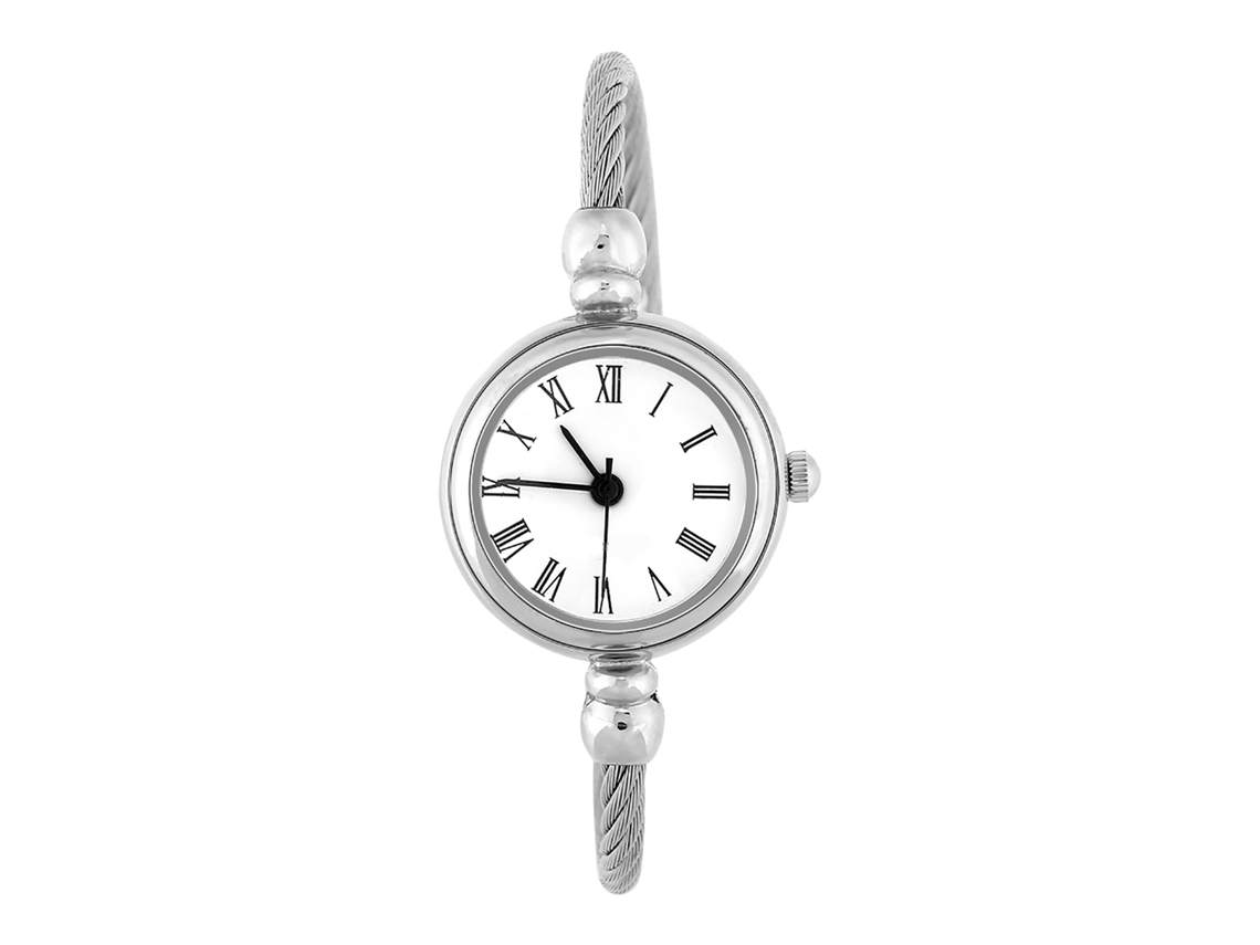 Relógio Feminino Analógico Quartzo Pulseira Redonda