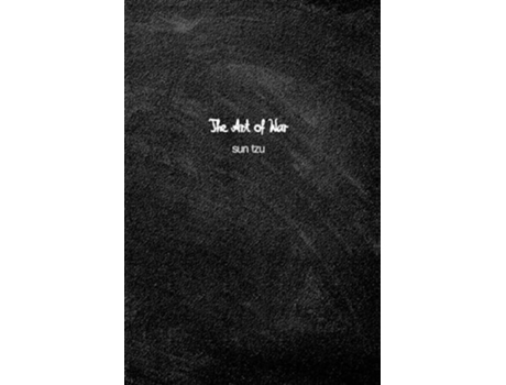 Livro The Art of War de Sun Tzu (Inglês)