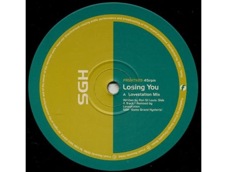 Vinil Losing You Fresh
