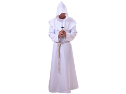 1 Peça de Manto de Monge Medieval para Decoração de Halloween ALLINLESS
