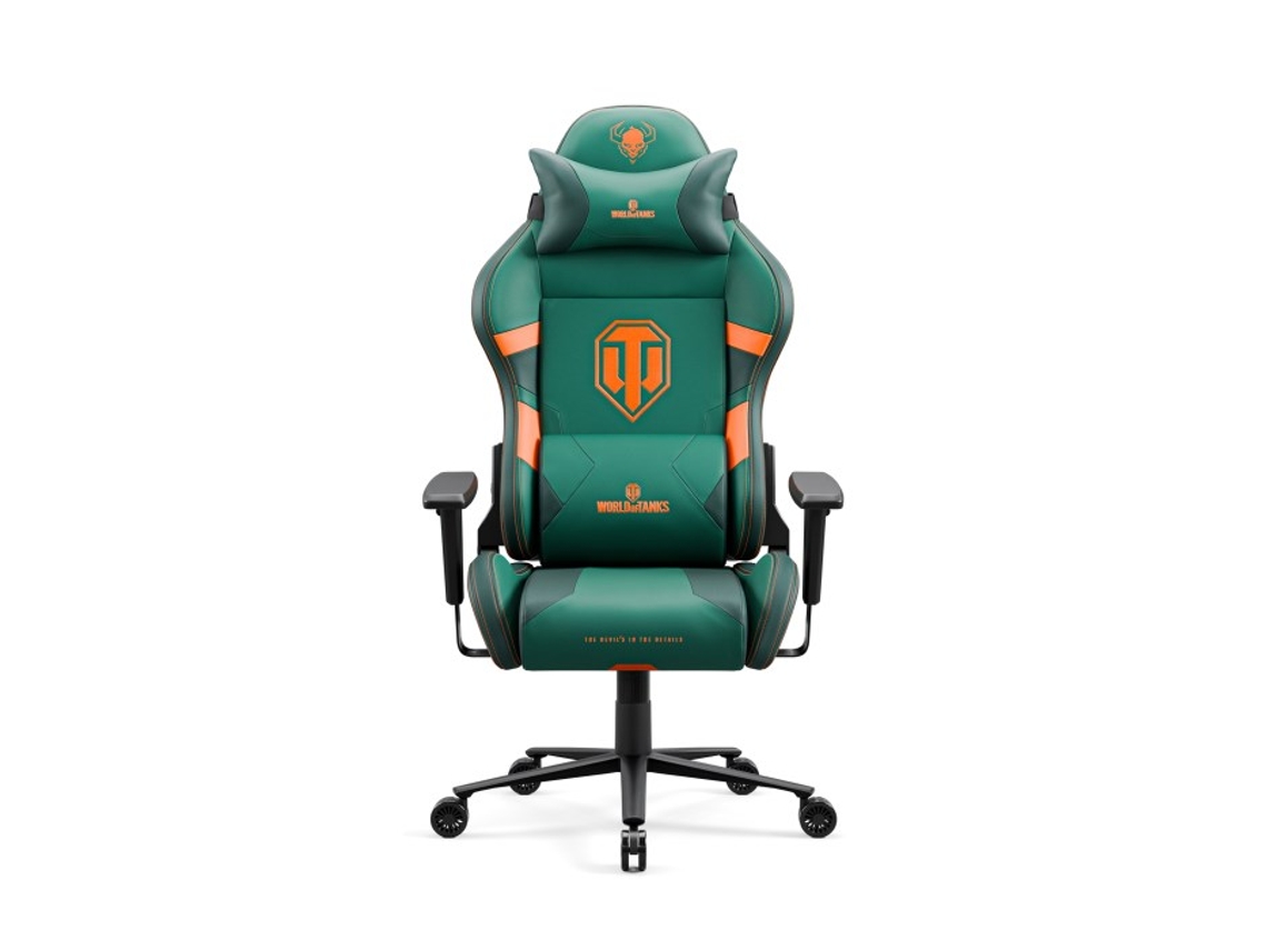 Cadeira Gamer Diablo X One 2.0 World Of Tanks Verde Dcr