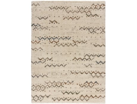 Alfombra shaggy - ATTICGO - Ikone - Multicolor, 135X190 cm