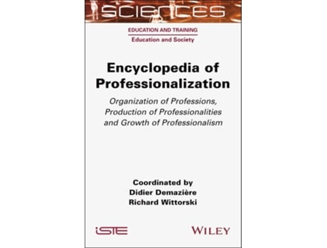 Livro Encyclopedia of Professionalization de Didier Demaziere e Richard Wittorski (Inglês - Capa Dura)