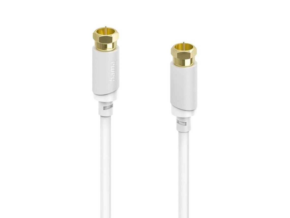 Cabo Coaxial para Roteador a Cabo, Res., Conector F Macho, 75ω, 120db, 3,00m | S/MARCA