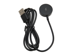 Carregador Portátil Magnético com Cabo Usb para Smartwatch Fossil EOOCOO