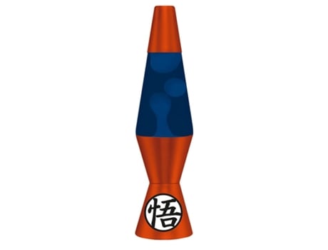 Candeeiro De Lava Kanji Go Dragon Ball 36 Cm Arditex