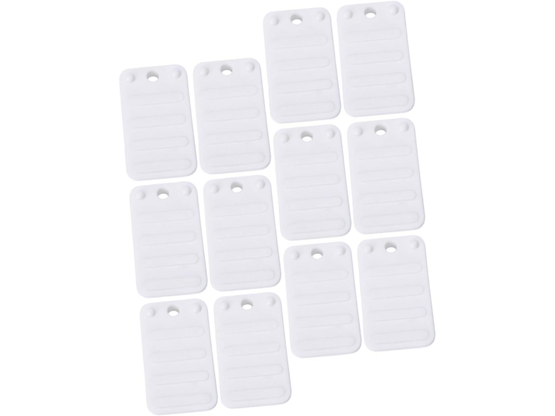 Tofficu Conjunto De 12-protetores Piso Para Móveis, Cadeiras, Sofás E Camas Material Pp Niveladores Domésticos