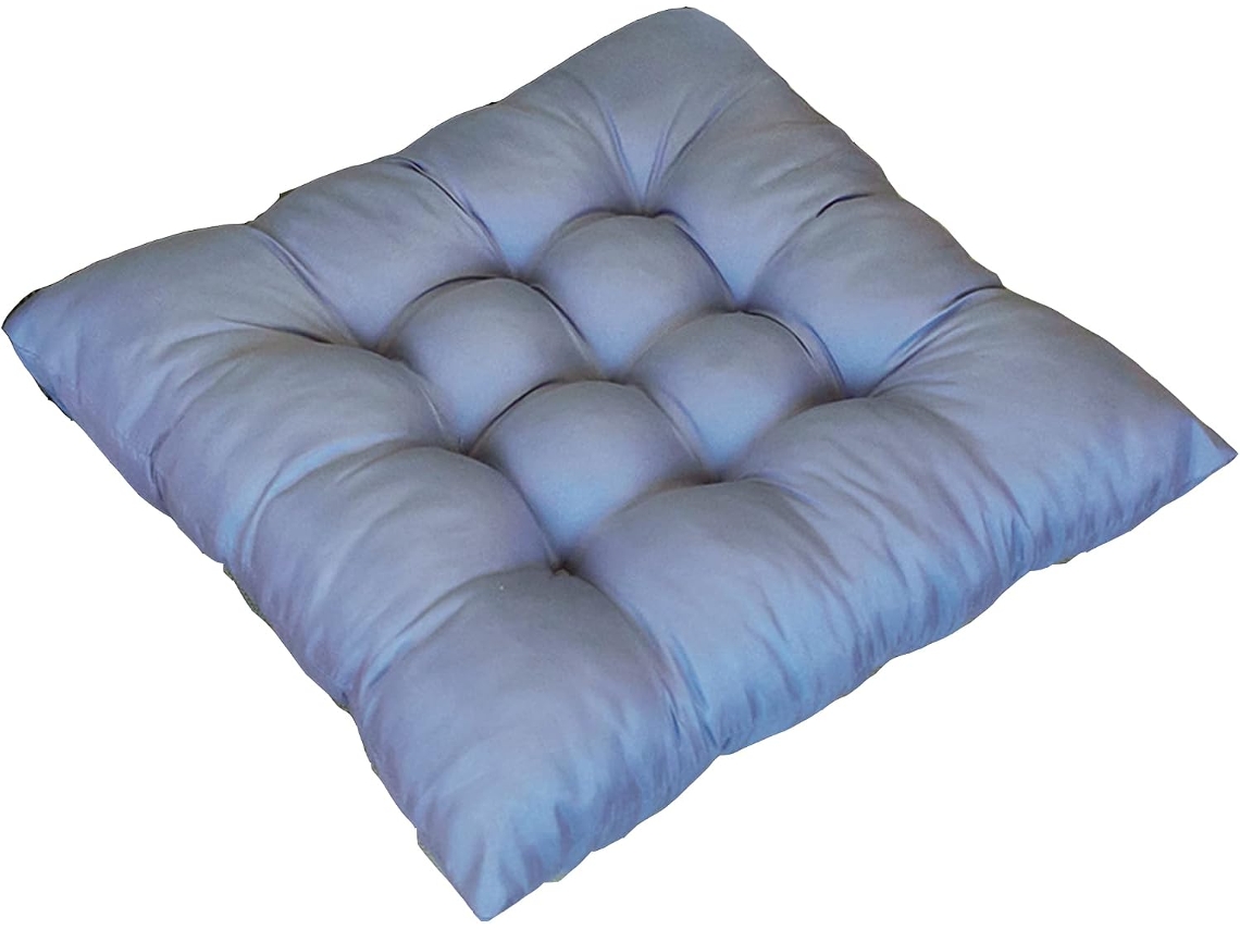 Conjunto De 2 Almofadas Antiderrapantes Para Cadeiras, Com Amarras, Ideais Para Jardim, Sala De Jantar, Cozinha