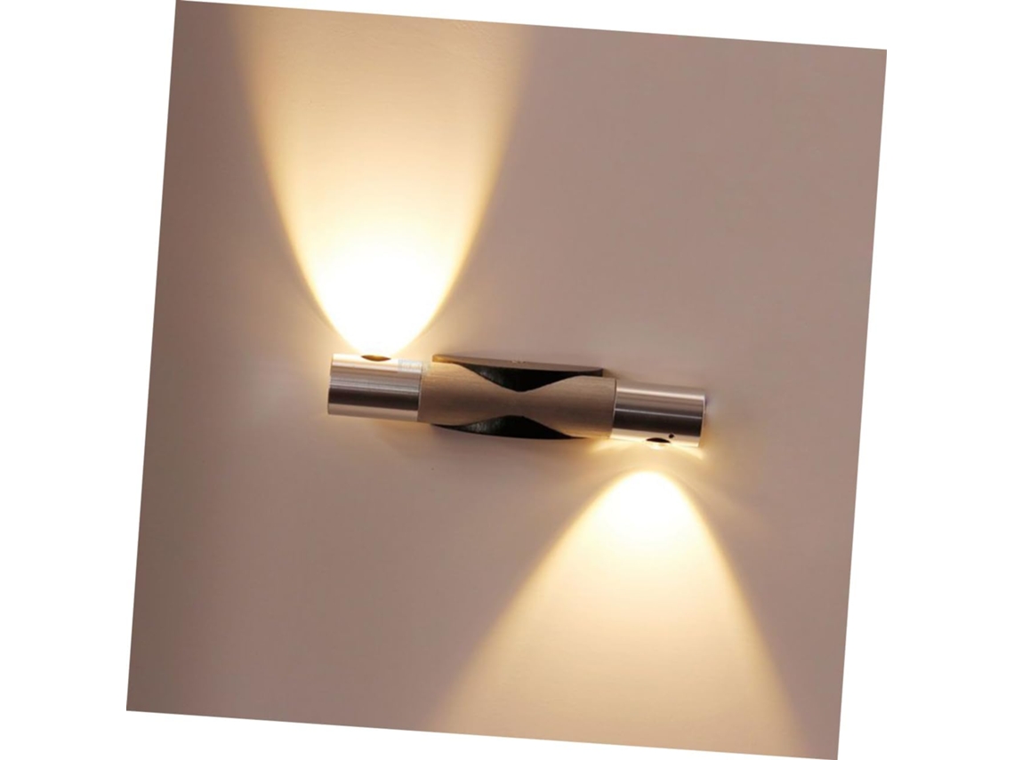 Elegante Luminária de Parede Prateada para Quarto. SFUSHOS