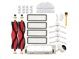 Para xiaomi roborock s6 s60 s65 s5 t6 s55 e25 acessórios peças de aspirador pó lavável filtro hepa escova principal lateral