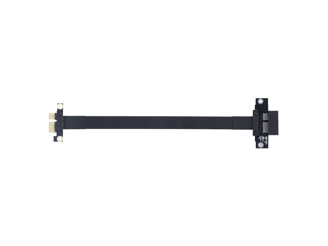 Baoj-2026cabo Extensor Pcie 3.0 1x Para 1x Flexível 180 Graus 8gbps Riser Extender 20cm