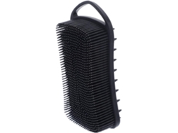 Escova De Banho Silicone Para Corpo, Chuveiro E Cabelo, Prática E Com Gancho Para Pendurar