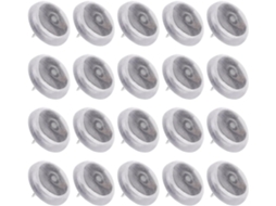 Yarnow 24-protetores De Pés Cadeira Com Pregos Planos, Silicone Transparente, Antiderrapantes E Silenciosos, Para Móveis