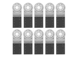 10 Peças De Lâmina De Serra Oscilante De Carbeto Hss Metal Com Liberação Rápida Para Acessórios De Ferramenta Múltipla Bosch Fein 34mm