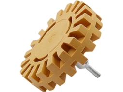 Roda De Borracha 10 Cm,removedora Certificada Adesivos Vinil E Outros Tipos Para Carros.