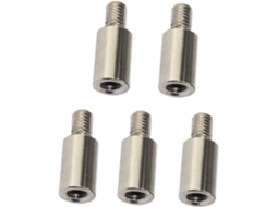 Poteaux D'extension Performance Stable Et Facile À Utiliser 5pcs Argenté Accessoire Para Scrapbooking Para