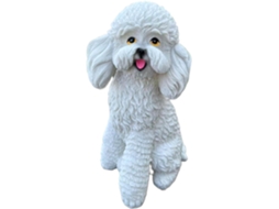 Estátuas de Cachorros para Jardim, Figuras Colecionáveis para Uso Externo, Esculturass Às Intempéries para Casa, Pátio, CHABERLU
