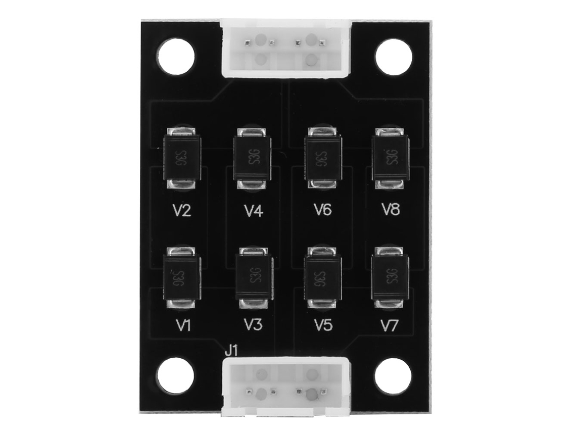 Kit de driver de motor de impressora 3D de 4 pinos, filtro de suavização, acessório essencial