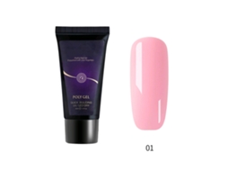 Gel De Resina Profesional Para Extensão De Unhas Rápida 30ml Builder Uv Gel De Manicure Acessório (rosa)