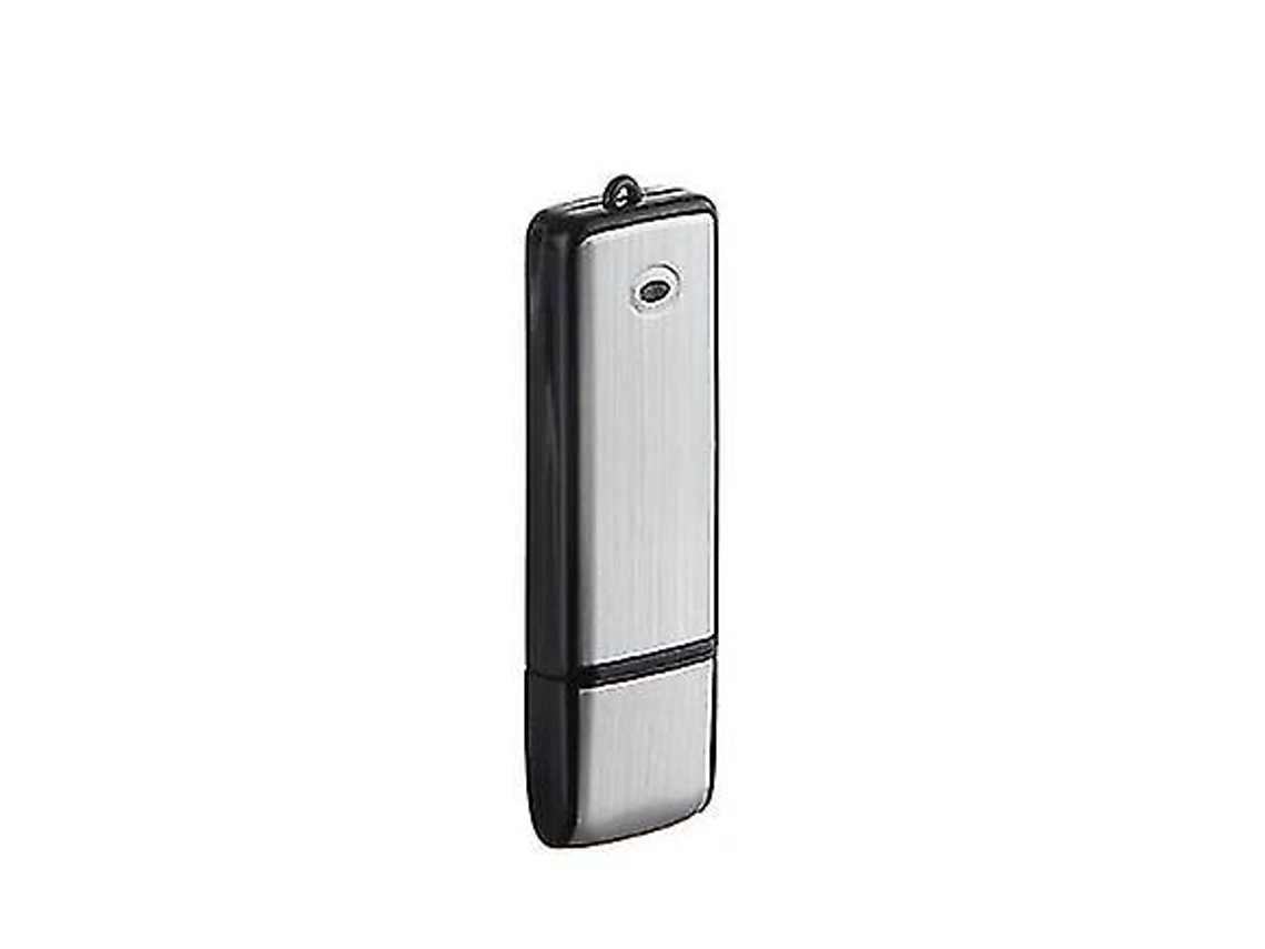 Gravador De Voz Digital Com Unidade Flash Usb De 8gb / Capacidade De Gravação De 96 Horas Para Reuniões E Transferência De Arquivos Yizhood (preto)