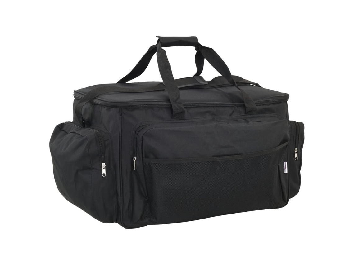 Fishing Bag, Fishing Bags Vidaxl Preto Tecido (70 X 35 X 35 Cm)