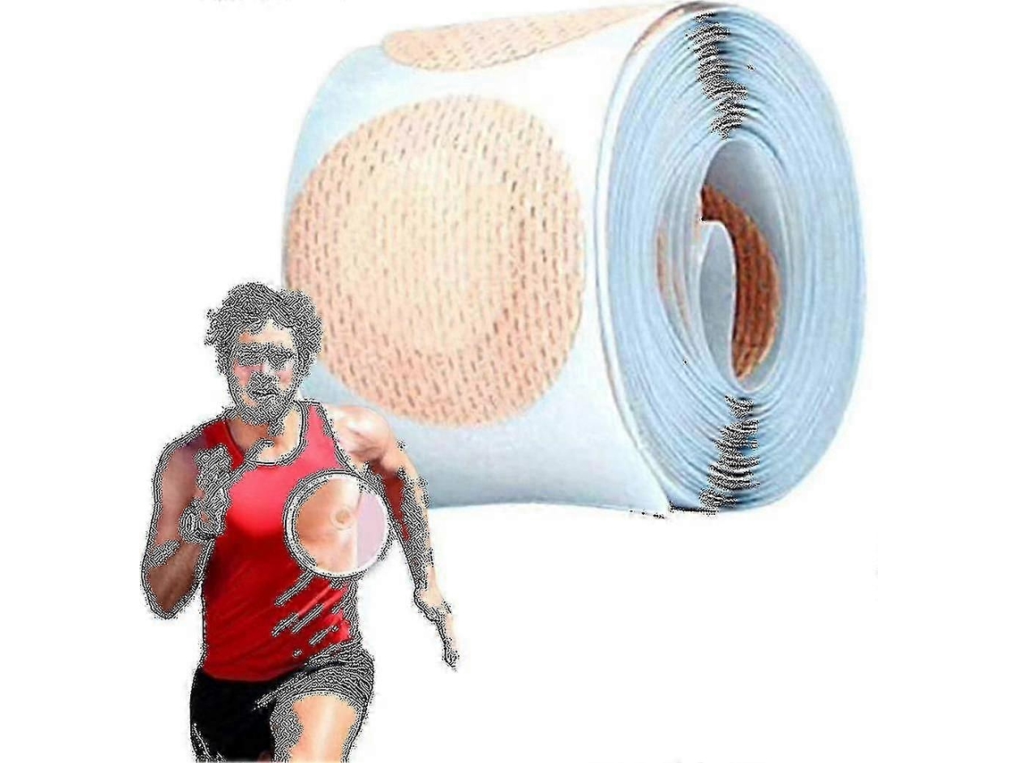 Protetores de mamilo descartáveis de 3,5 cm para corredores, ultramaratonistas e maratonistas. Brilvibera