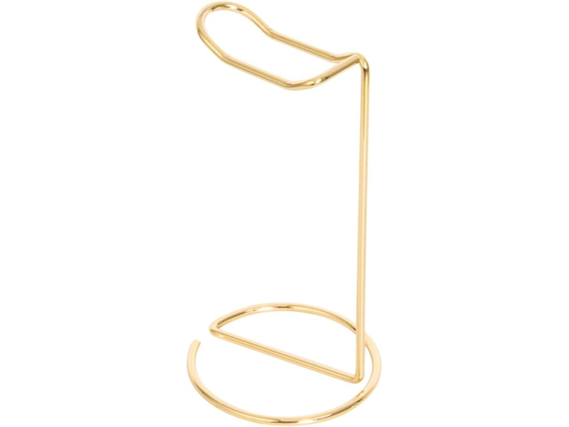 Suporte de Mesa para Fones de Ouvido em Liga de Ouro, Compacto e Estável, Ideal para Computadores Domésticos. SFUSHOS