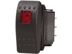 Interruptor BLUE SEA Contura Ii Swich Spst Off/On Preto