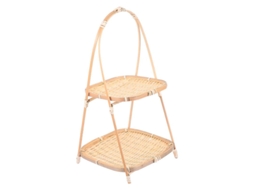 1pcs Cesta De Bambu Vegetal Allinless