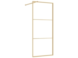 Divisória de Chuveiro 90x195 Cm Vidro Transparente Esg Dourado MAISON EXCLUSIVE