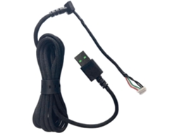 Cabo Usb Para Mouse, Usb, De Reposição Preto A Linha Jogos