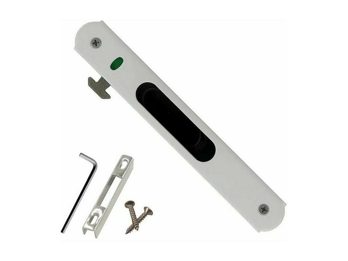 Fechadura Lurelia Para Janela Deslizante E Porta De Correr, Aço Inoxidável, 185 X 20 Mm
