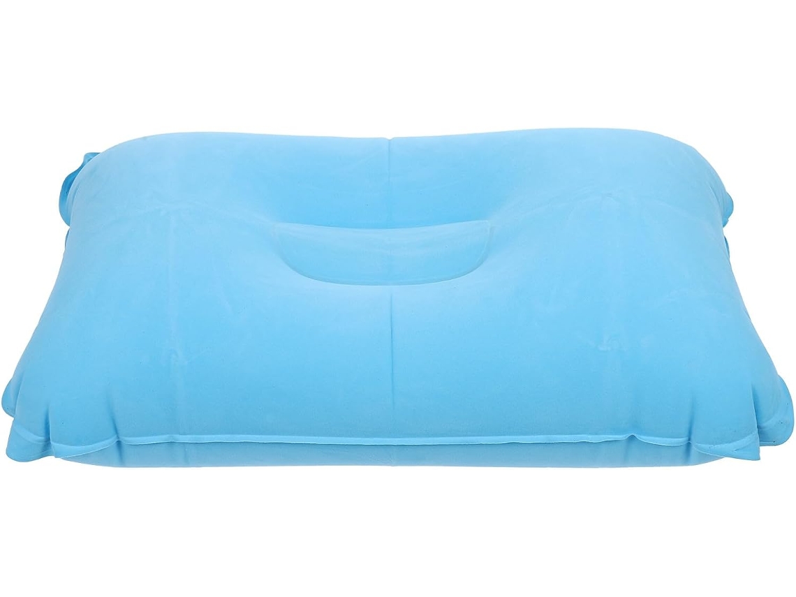 Travesseiro Inflável para Camping, Ideal Descanso em Viagens. Feito Pvc de Alta Qualidade com CHABERLU
