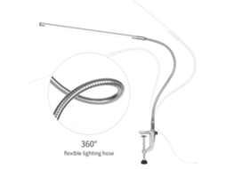 Rebe-lâmpada De Escritório Clip-on Usb Com Controle Táctil, Led Ajustável, Ângulo Flexível Para Leitura, Escritório E Quarto