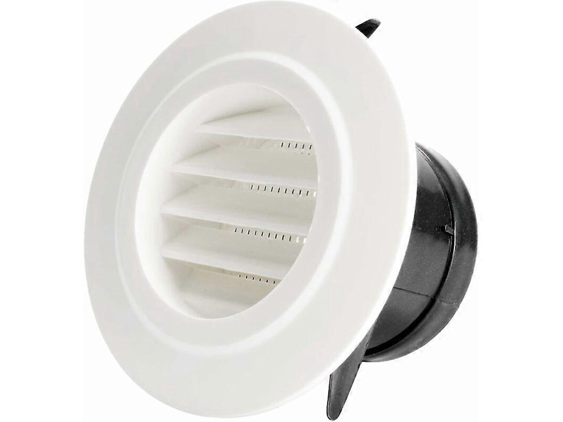 Bocal de ventilação Brilvibera de 75 mm com grelha de proteção em ABS (75 mm)