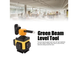 Nível A Laser Verde Laxiscreed Com Projeção De 360° E Controle Remoto Para Trabalhar Com Precisão