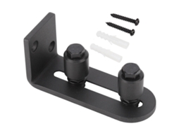 Laxiscreed Batente De Porta De Celeiro Ajustável Em Aço Carbono, Deslizante, Ideal Para Portas De Armazenamento