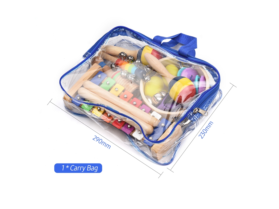 Instrumentos Musicais para Crianças com Bolsa 13 Peças