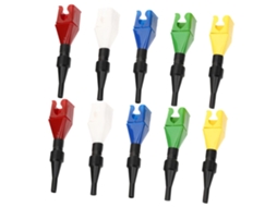 Conjunto De 10 Funis Flexíveis Para Óleo Com Grampos Retráteis