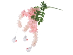 Comedouro de Beija flores Flor de Glicínia | S/MARCA