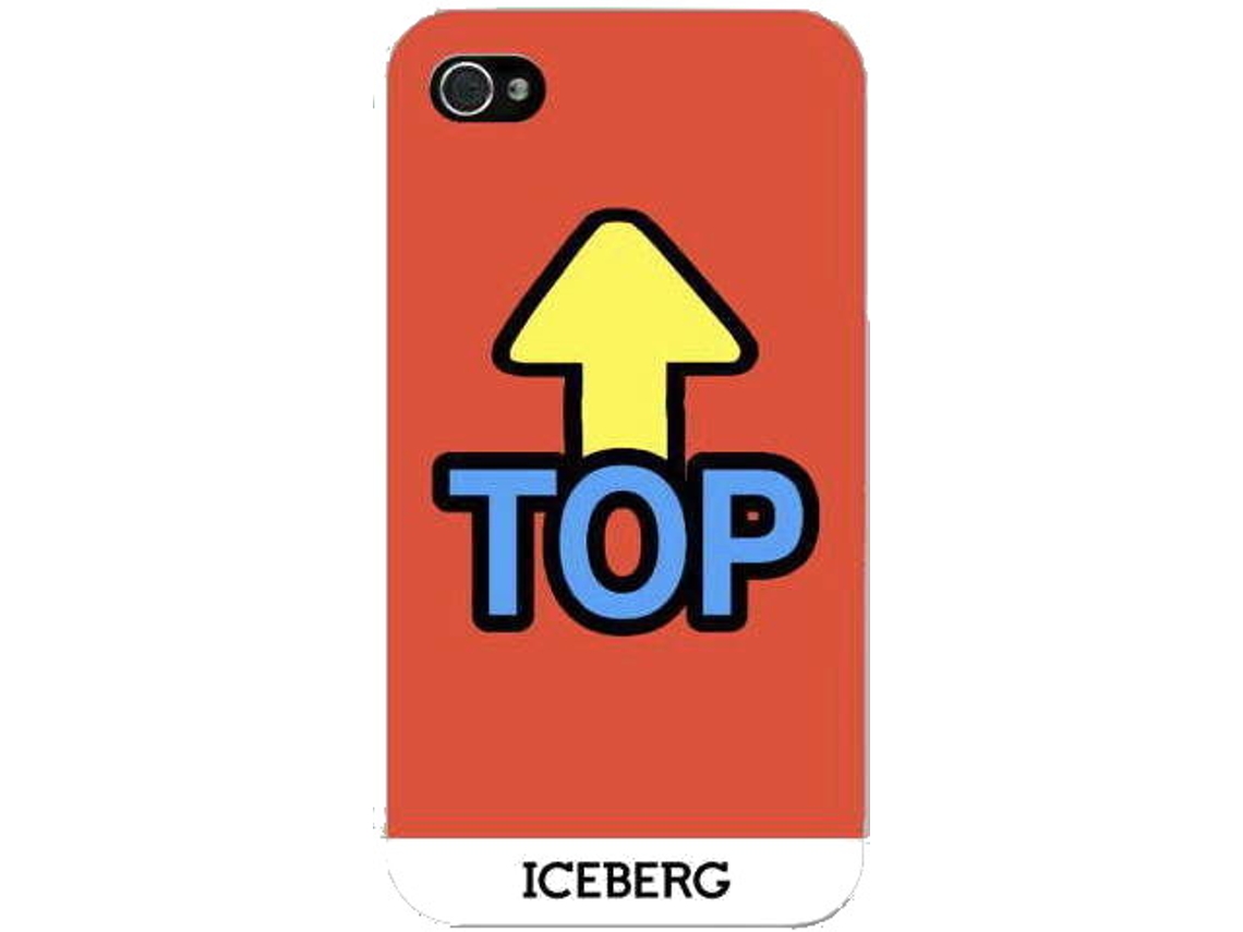 Capa iPhone 6, 6s, 7, 8 ICEBERG Iceberg Hard Case Vermelho