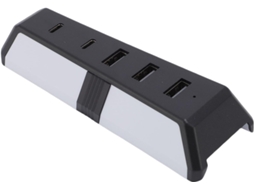Hub Usb Para Console De Jogos, Usb-c 5 Portas Com 3 2.0 E 2 Usb-c,