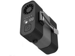 Ventilador Portátil com 4 Velocidades de Vento Ajustáveis, Vem com um Clipe, Recarregável Via Usb, Pode Ser Pendurado na Cintura Ou no Cinto. MDUG