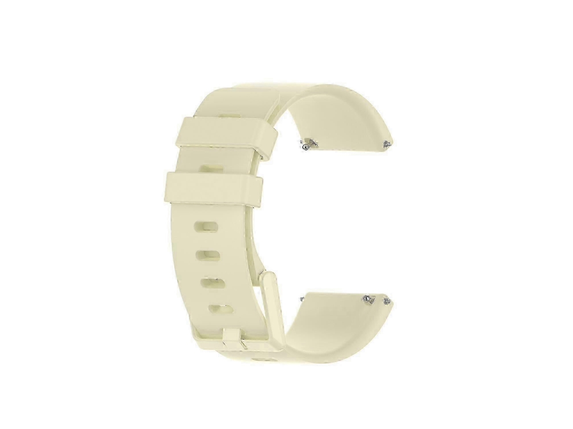 Pulseira Clássica De Couro Com Fivela Para Smartwatch Fitbit Versa 2.