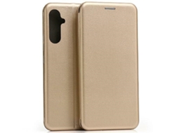 Capa para Samsung Galaxy A54 5G BELINE Pele Sintética Magnética Dourado