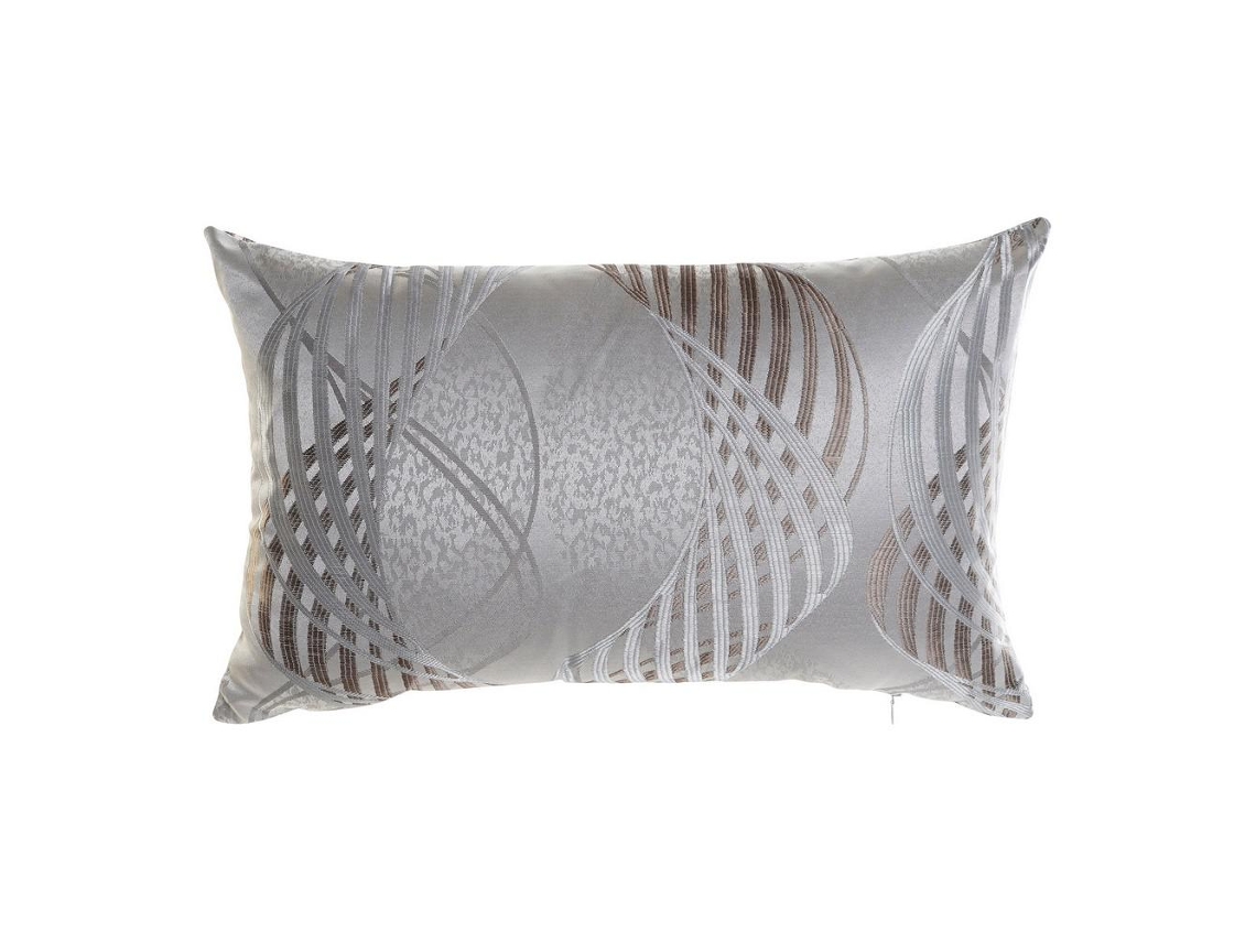 Almofada Dkd Home Decor Cinzento Poliéster 50 X 50 X 30 Cm