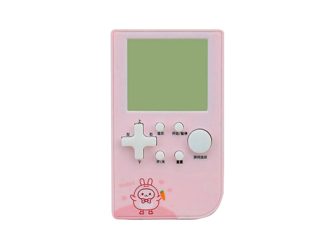 Console De Jogos Portátil De 3 Polegadas Com Controle Por Botões, Jogo De Blocos De Montar, Console De Jogos Retrô Para Entretenimento. Hengjian
