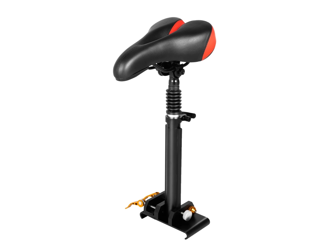 Assento para Patinete Elétrico com Altura Ajustável e Design Leve Preto Vermelho OEM