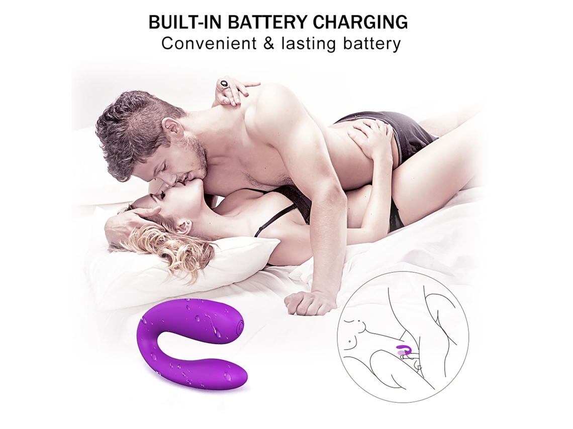 Vibrador Em Forma De U Para Ponto G E Clitóris, Estimulação Forte, Brinquedo Adulto Para Mulher